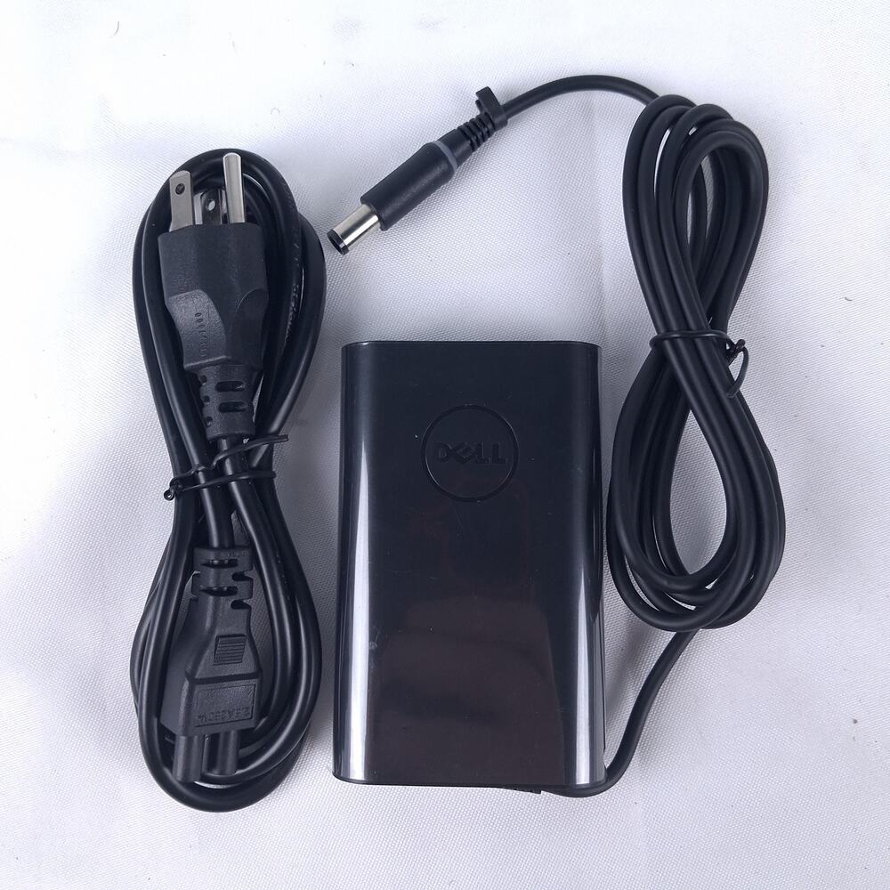Dell 65W AC Power Adapter Charger 19.5V 3.34A LA65NM130 0JNKWD Laptop Cord Black